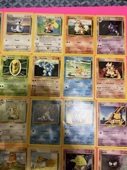 70/102 1999 Pokemon Base Set, Includes All Common And Uncommon Cards NM-HP - Image 3