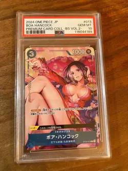 2024 One Piece Premium Card Collection BS Vol 2 Boa Hancock 013 PSA 10 - Image 1