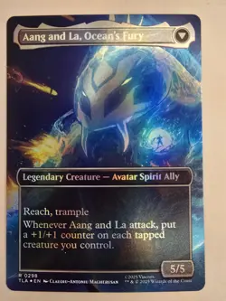 Aang, Swift Savior FOIL Alternate Art R 0298 Avatar MtG Magic The Gathering NM/M - Image 2
