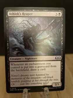 MTG Ashiok's Reaper Regular #079 Wilds of Eldraine Uncommon WOE NM/M - Image 1