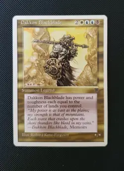 Dakkon Blackblade Chronicles MTG Magic The Gathering - Image 1