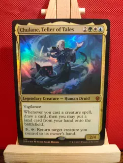 Chulane, Teller of Tales FOIL - Throne of Eldraine - Mythic - NM - MTG - Image 1