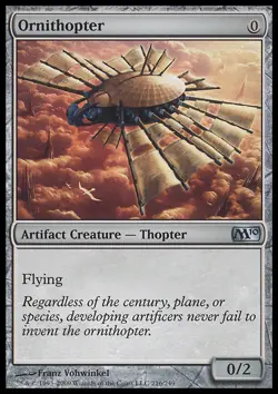 MTG ORNITHOPTER EXC - ORNITOTTERO - M10 - MAGIC - Image 1