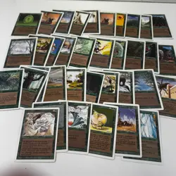 176 UNIQUE DIFFERENT MTG MAGIC THE GATHERING REVISED CARDS AS PICTURED. VG. - Image 1