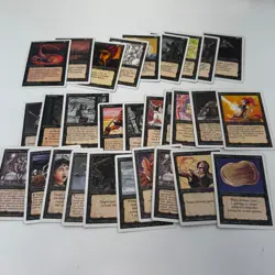 176 UNIQUE DIFFERENT MTG MAGIC THE GATHERING REVISED CARDS AS PICTURED. VG. - Image 3
