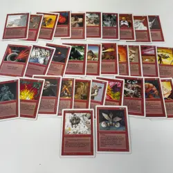 176 UNIQUE DIFFERENT MTG MAGIC THE GATHERING REVISED CARDS AS PICTURED. VG. - Image 4