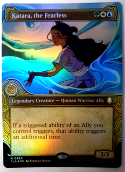 Katara, the Fearless - FOIL Showcase Rare - MTG Avatar TLA - 0350 NM - Image 1