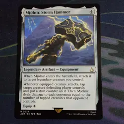 MTG Mjolnir, Storm Hammer [Assassin's Creed, Near Mint] - Image 1