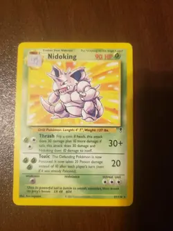 Nidoking 31/110 Legendary Collection Pokemon Card 2002 Rare - Image 1