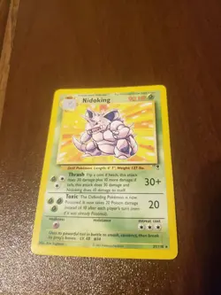 Nidoking 31/110 Legendary Collection Pokemon Card 2002 Rare - Image 4