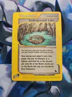 Pokemon Skyridge Underground Lake 141/144 Uncommon Played - Image 1
