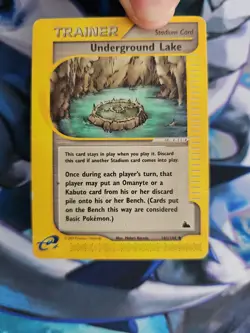 Pokemon Skyridge Underground Lake 141/144 Uncommon Played - Image 4