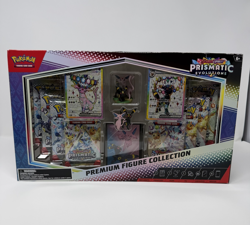 Pokemon TCG Scarlet and Violet Prismatic Evolutions Premium Figure Collection. - Image 1