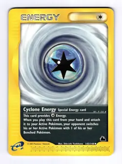 Cyclone Energy Skyridge #143 (2003) Uncommon HP Pokemon - Image 1