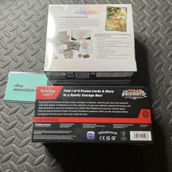 Pokemon TCG Prismatic Evolutions Elite Trainer Box + Surprise Box Sealed New - Image 5
