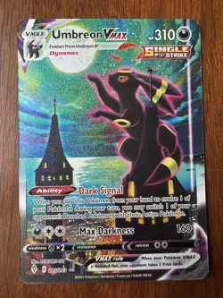 Pokemon 2021 Umbreon VMAX 215/203 Alt Art Evolving Skies NM (SEE DESCRIPTION) - Image 3