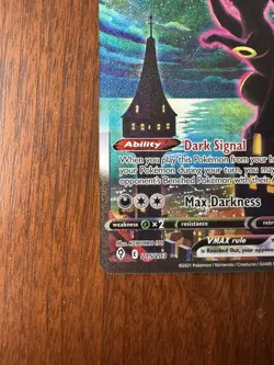 Pokemon 2021 Umbreon VMAX 215/203 Alt Art Evolving Skies NM (SEE DESCRIPTION) - Image 4