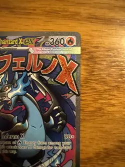 Pokemon TCG Mega Charizard X EX 023 Mega Evolution Promo NM MINT RAW CLEAN - Image 3