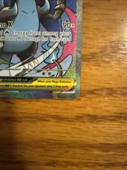 Pokemon TCG Mega Charizard X EX 023 Mega Evolution Promo NM MINT RAW CLEAN - Image 4