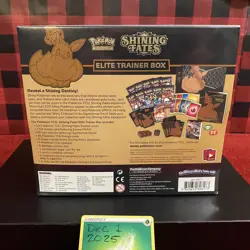 POKEMON TCG SHINING FATES FACTORY SEALED ELITE TRAINER BOX ETB - Image 3