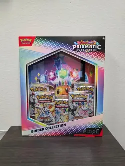Pokemon TCG: Scarlet & Violet Prismatic Evolutions Binder Collection New Sealed - Image 1
