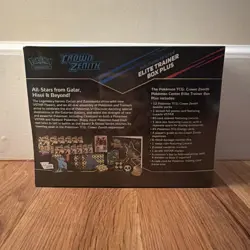 Pokemon Crown Zenith Pokemon Center Elite Trainer Box ETB Factory Sealed - Image 2