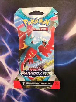 Pokemon TCG Paradox Rift Sleeve Booster Pack Brand New Factory Sealed - Image 1