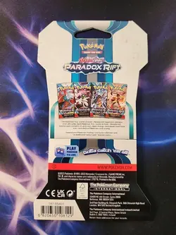 Pokemon TCG Paradox Rift Sleeve Booster Pack Brand New Factory Sealed - Image 2