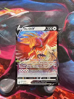 Ho-Oh V - Silver Tempest - Ultra Rare 140/195 Near Mint Pokemon TCG NM - Image 1