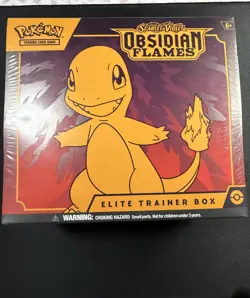 Pokemon TCG: Scarlet & Violet Obsidian Flames Elite Trainer Box Factory Sealed - Image 1