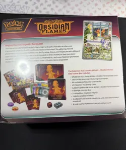 Pokemon TCG: Scarlet & Violet Obsidian Flames Elite Trainer Box Factory Sealed - Image 4