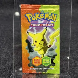 Pokemon Empty Booster Pack FIRE RED LEAF GREEN - Authentic Great Condition - Image 4