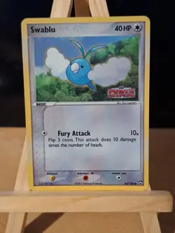 Swablu 66/108 Pokemon 2007 Reverse Holo Ex Power Keepers MP - Image 1