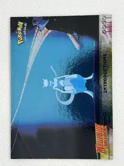 Topps Pokemon #21 Introductions, Holo/Foil, Mewtwo Strikes Back, NM - Image 1