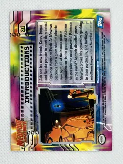 Topps Pokemon #21 Introductions, Holo/Foil, Mewtwo Strikes Back, NM - Image 2
