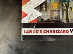 Pokemon TCG Celebrations Lance's Charizard V Box New Sealed (Small box damage) 820650809392 - Image 3