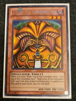 Yu-Gi-Oh! Exodia The Forbidden One LCYW-EN306 Secret Rare Unlimited LP - Image 1