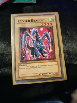 YuGiOh Luster Dragon Magicians Force MFC-058 1st Edition Ultra Rare - Image 1