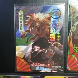 Rengoku flame hashira demon slayer card lot - Image 2
