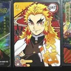 Rengoku flame hashira demon slayer card lot - Image 5