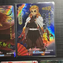 Rengoku Flame Hashira Demon Slayer card lot - Image 3