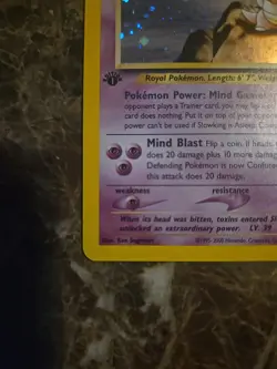 Slowking 14/111 Neo Genesis Holo Vintage Pokemon WOTC 2000 Rare Card Value ? - Image 5