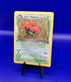 ITALIAN Dark Vileplume 13/82 1st Edition Team Rocket Holo Rare Pokemon Card - Image 3