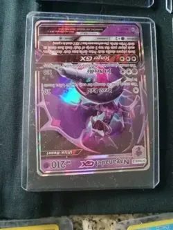 Dawn Wings Necrozma GX , Mewtwo GX,Darkrai GX,Naganadel GX Hologram Promo Cards - Image 3
