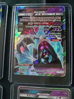 Dawn Wings Necrozma GX , Mewtwo GX,Darkrai GX,Naganadel GX Hologram Promo Cards - Image 4
