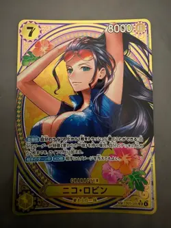 Nico Robin EB03-055 SP SR Parallel ONE PIECE Card Heroines edition 2025 NM - Image 1