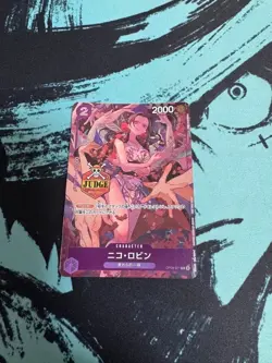 One Piece Card Nico Robin Official Judge Promotion Pack Vol.2 Promo Japanese DHL - Image 1