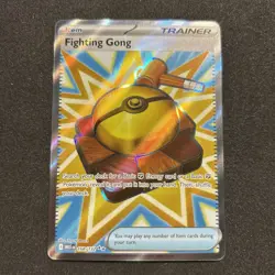 Pokemon TCG Fighting Gong 168/132 Trainer Card Near Mint - Image 1