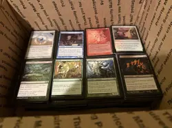 Magic the Gathering Card Lot Commons/Uncommons plus 100+ Rare/Mythics MTG - Image 5