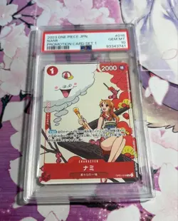 PSA 10 Nami OP01-016 R Promo Matching Battle Non Holo One Piece Card Japan #664 - Image 1